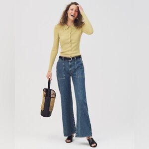j.Crew Camp-pocket wide-leg jean CH914